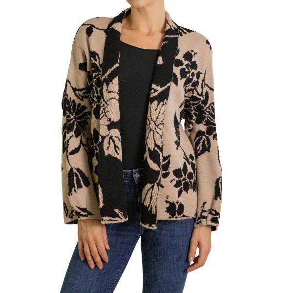 Cardigan aperto fantasia 